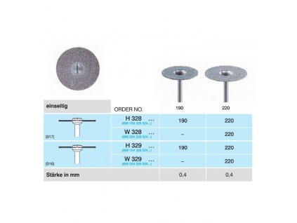 61188 diamantovy disk sypany shora h329 prumer 2 2cm normal