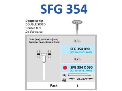 63063 disk ze sintrovanych diamantu oboustranne sypany sfg354 0 9cm normal
