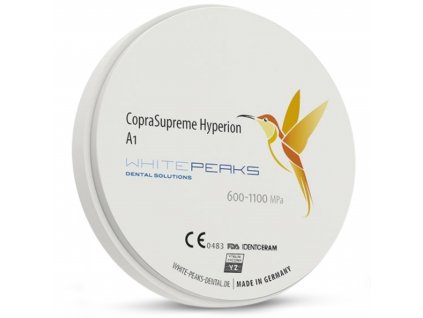 CopraSupreme Hyperion 9-layer high translucent zirconia