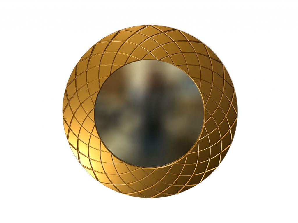 kulate zrcadlo amadeus laura 90cm bronzova barva 02