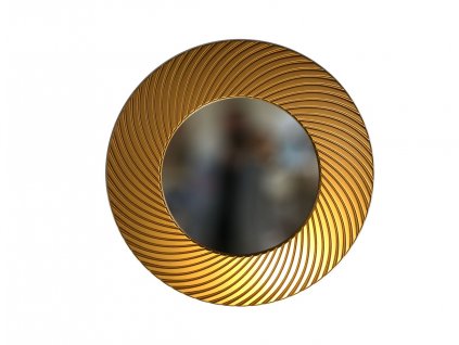 kulate zrcadlo diana 50cm bronzova barva 02