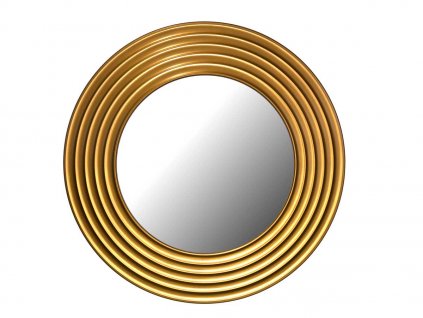 kulate zrcadlo gala 90cm bronzova barva 02