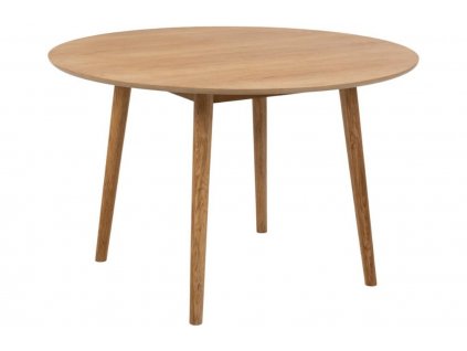 Přírodní dubový jídelní stůl Nagy 120 cm