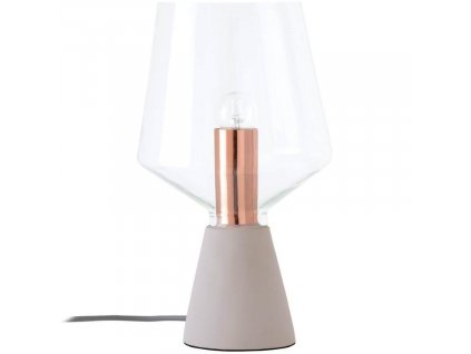 Skleněná stolní lampa Somcasa Aina 35 cm