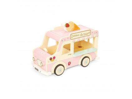 ME083 Ice Cream Van Pink Doll House Wooden Toy