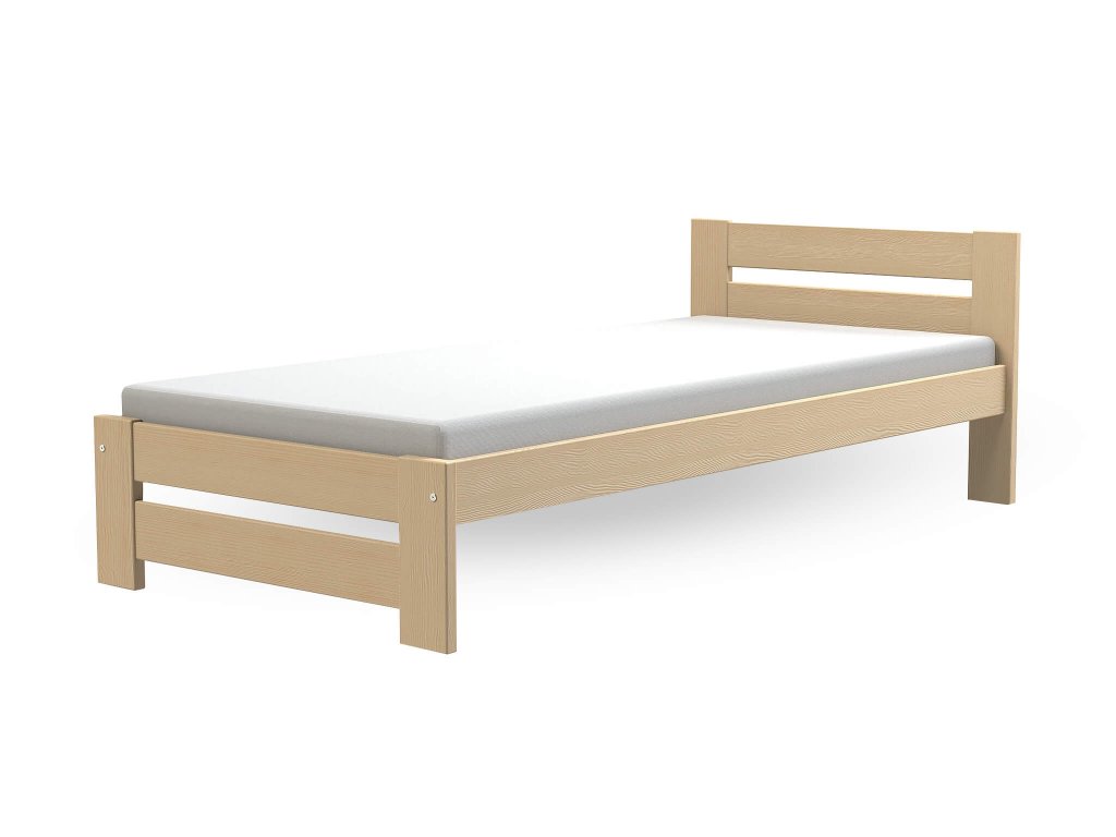 Jednolôžková posteľ 90x200 Marika - borovica