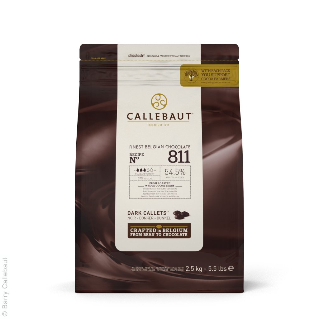 Barry Callebaut Čokoláda hořká 2,5 kg