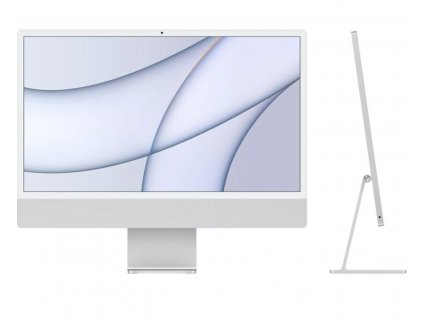 Apple iMac 24" 4,5K Retina M1 /8GB/256GB/8-core GPU, stříbrná  CZ DISTRIBUCE | PŘEDVÁDĚCÍ