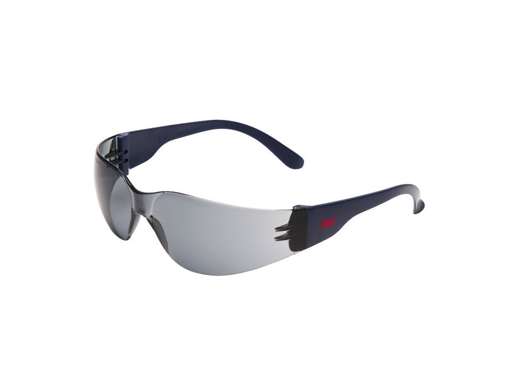 2721 - Ochranné brýle 3M Classic, kouřový polykarbonátový zorník, polykarbonátový rámek, modrá ramena