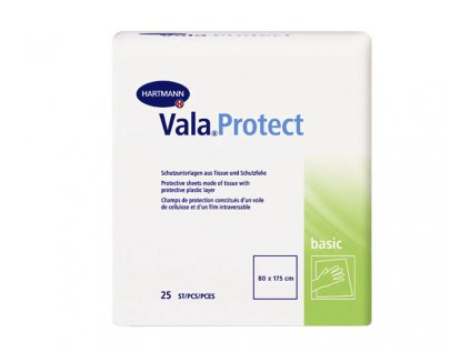 Ochranné podložky ValaProtect Basic zelené 80 x 175 cm (25 ks)