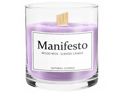 Sójová sviečka s vôňou parfému Möller SPA Manifesto 360g