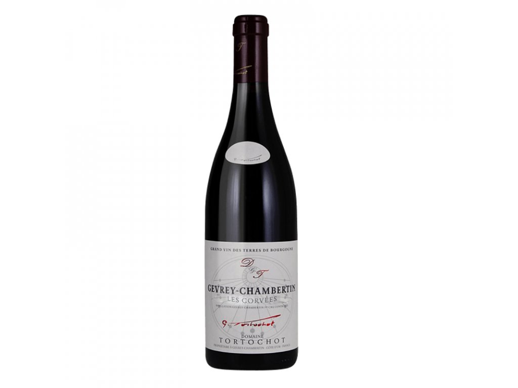 Láhev červeného vína Gevrey Chambertin, Les Corvées
