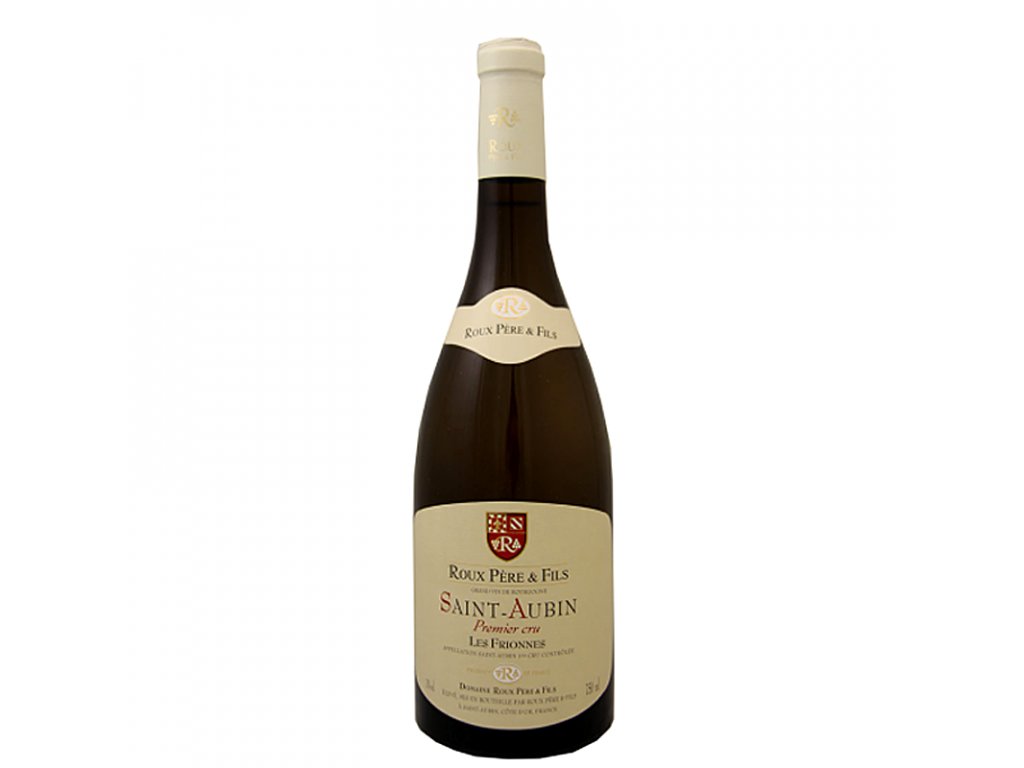 Láhev bílého vína Saint Aubin 1er, Les Frionnes z vinařství Domaine Roux