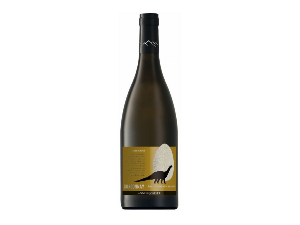 Láhev bílého vína Ampelosaurus Chardonnay IGP - Anne de Joyeuse