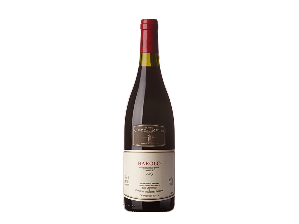 Láhev červeného vína Barolo DOCG - Bric Cenciurio