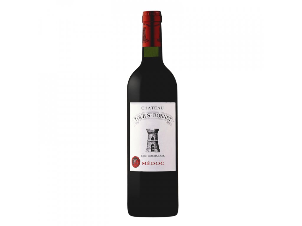 Láhev červeného vína Château Tour Saint Bonnet CRU Bourgeois Médoc
