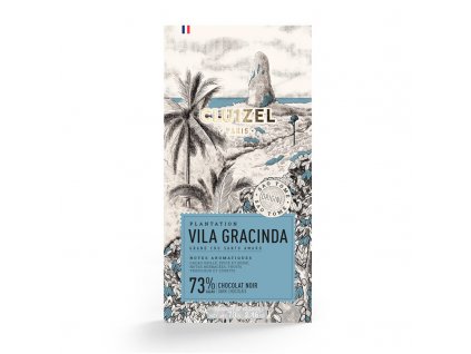 Tabulka tmavé čokolády Vila Gracinda 73% - Cluizel