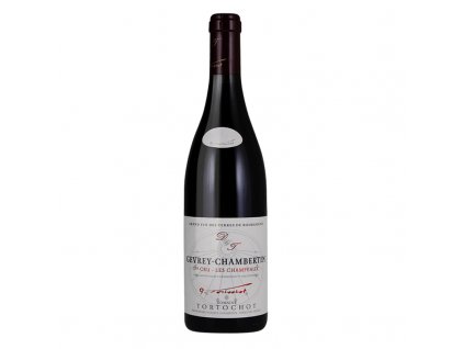 Láhev červeného vína Gevrey Chambertin 1er Cru, Les Champeaux, Domaine Tortochot