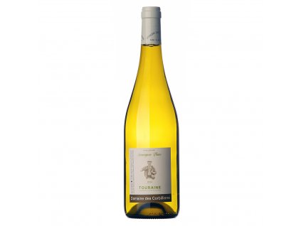 Láhev bílého vína Sauvignon, Touraine AOC - Domaine des Corbillières