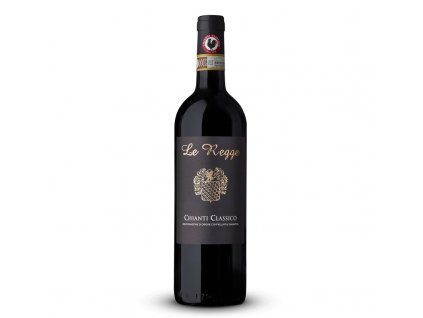Láhev červeného vína Chianti Classico DOCG Le Regge