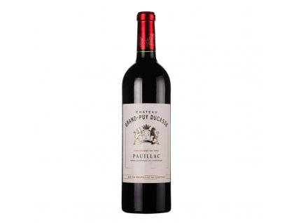 Láhev červeného vína Château Grand Puy Ducasse Grand Cru Classé, Pauillac