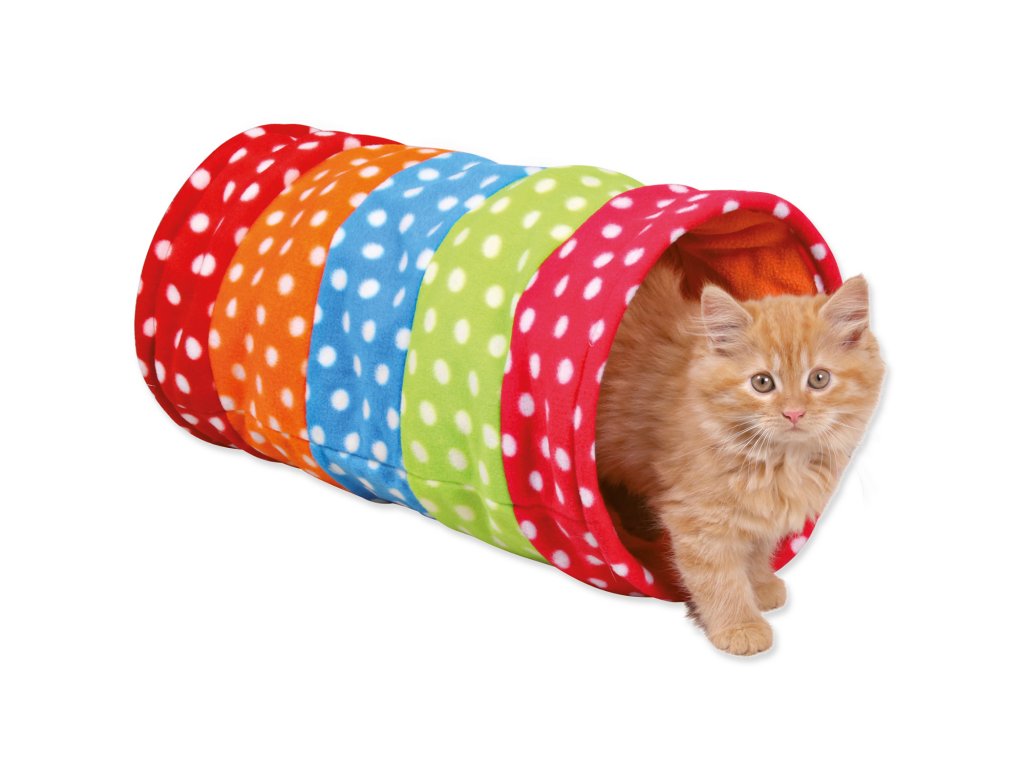 tunel pre mačky trixie farebny