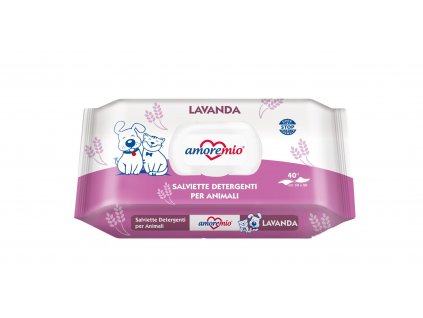 utierky antibakterialne pre psov a mačky amoremio levandule