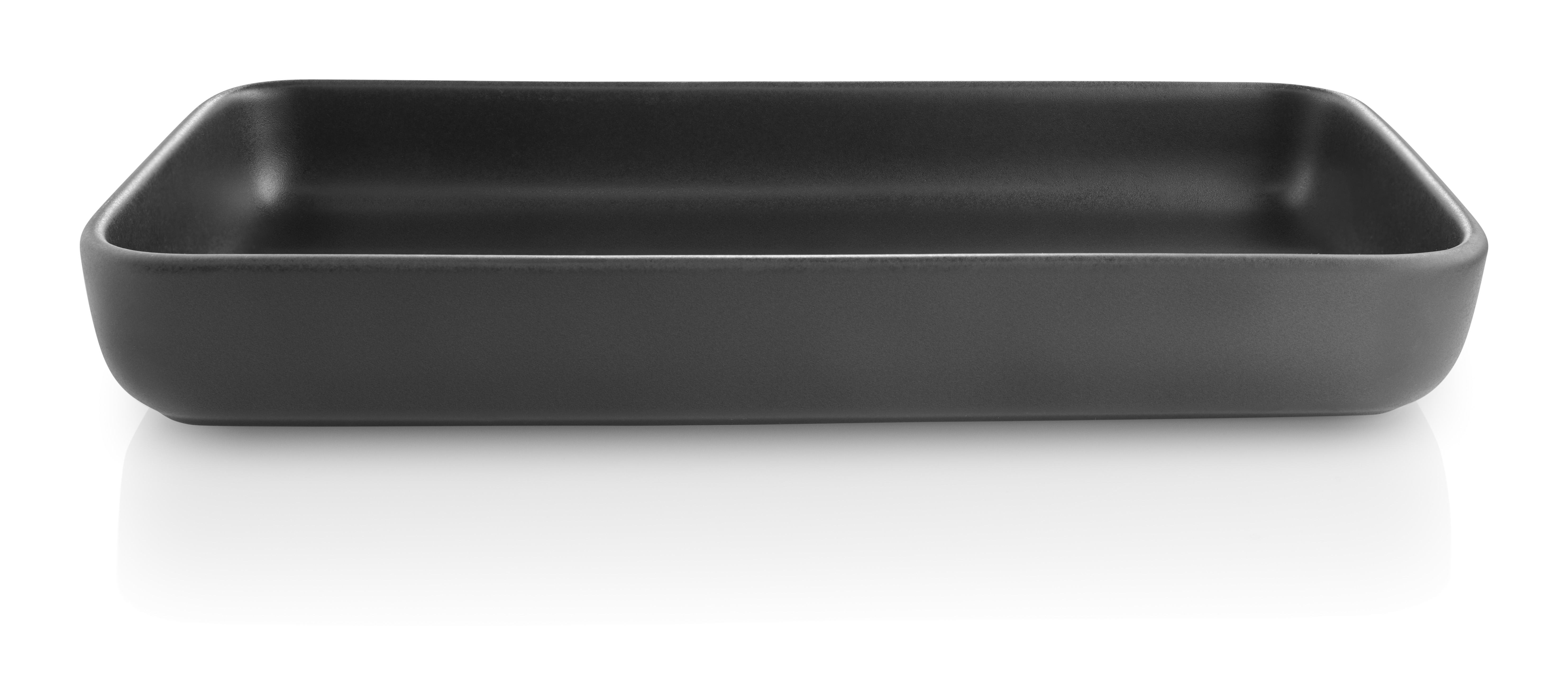EVA SOLO Servírovací talíř nordic 12x24 cm černý - rozbaleno skladem