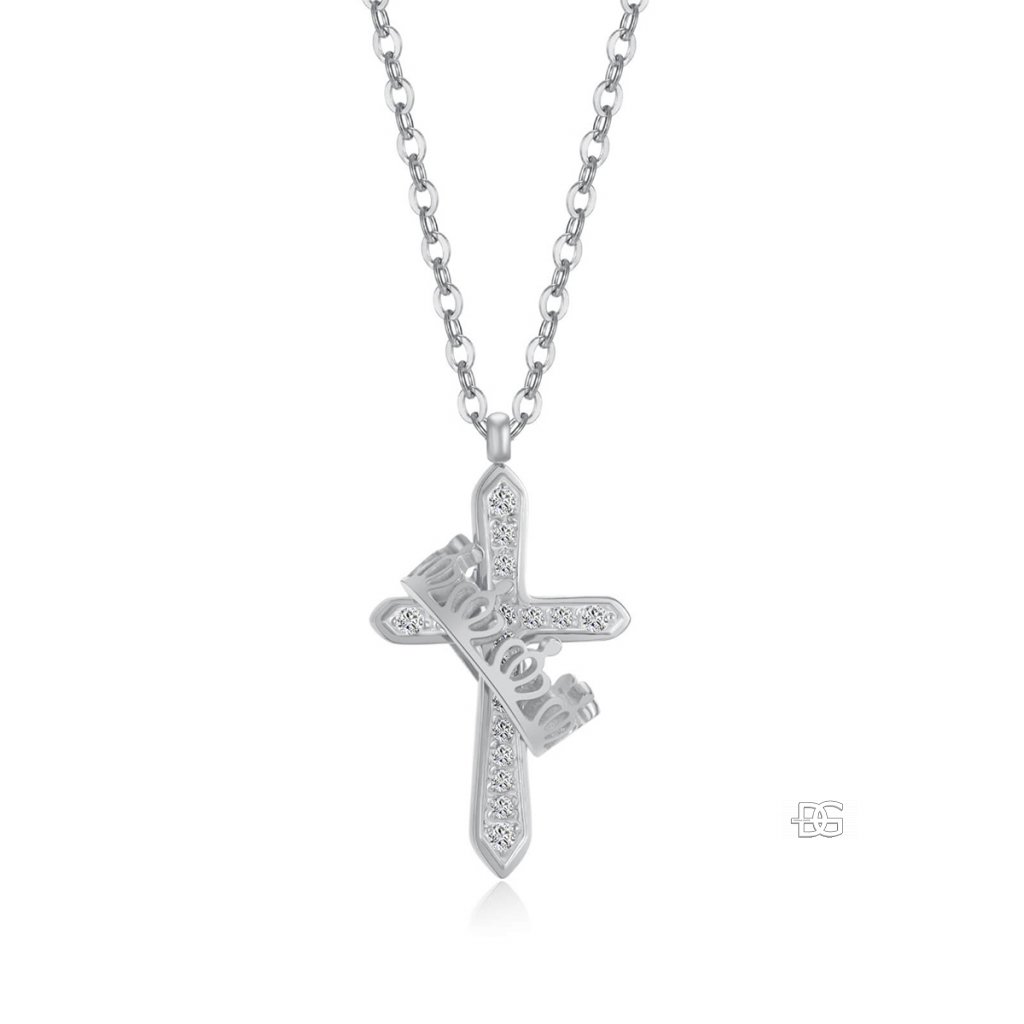 Jemný ocelový křížek Regina Crux (1)