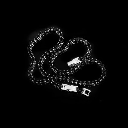 Luxusní dámský náhrdelník varianta Black - Chirurgická ocel a zirkony  + Doprava zdarma + Dárkové balení zdarma