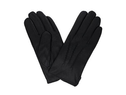Pánské kožené rukavice černé PRIUS 2053