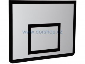 Basketbalová deska DOR-SPORT 1800x1050 mm, venkovní, ocelový rámek, překližka