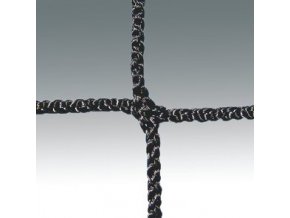 Florbalová síť 90x60 cm, černá, 2 mm, PP