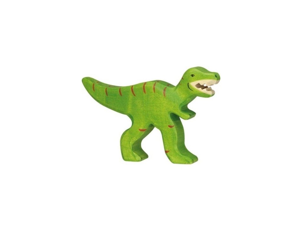 Tyrannosaurus Rex – dřevěná vyřezávaná hračka