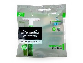 wilkinson extra essential 2 sensitive einwegrasierer 5stk