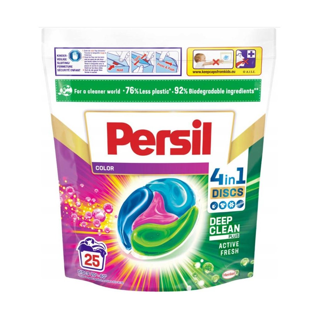 Persil Discs 4in1 25ks Color kapsle na praní 5410091767105