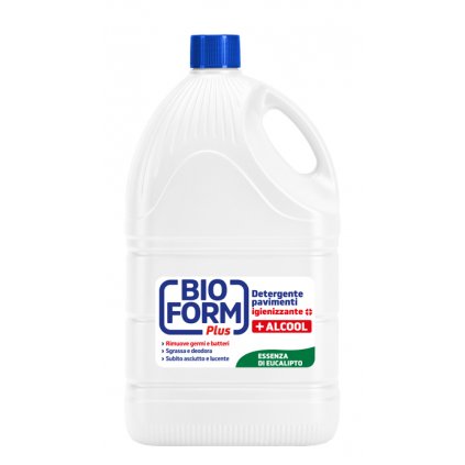 BIOFORM Plus 5L Detergente Pavimenti + Alcool čistič podlah s alkoholem 8003640004515.jpg
