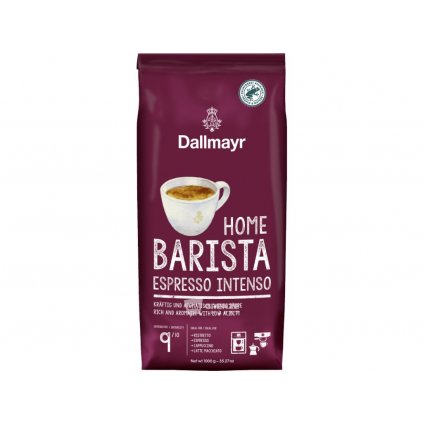 Káva Dallmayr Home Barista Espresso Intenso zrno 1kg fialové 4008167043904