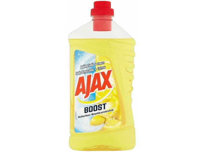 Ajax na podlahy Boost Baking Soda & Lemon 1l (žltý)