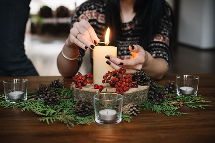 Jak zapálit svíčky na adventním věnci?