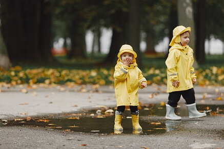 Kam na výlet s dětmi když prší?