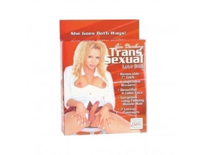Transexuální panna s odnímatelným penisem - Gia Transsexual Love Doll  + Dárek zdarma