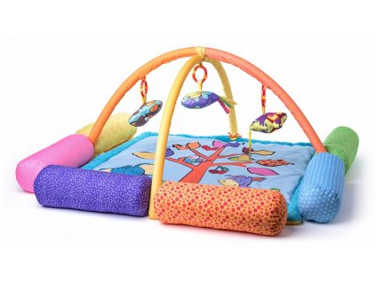 NINY - Baby hrací deka s hrazdou  + Dárek zdarma