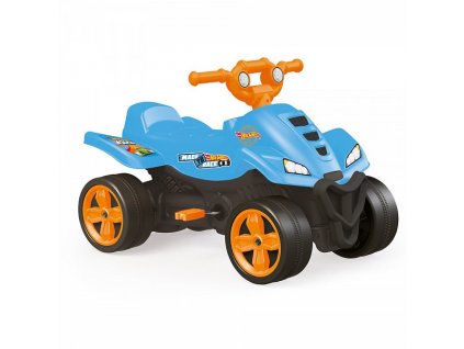 Dětská šlapací čtyřkolka modrá Hot Wheels  + Dárek zdarma