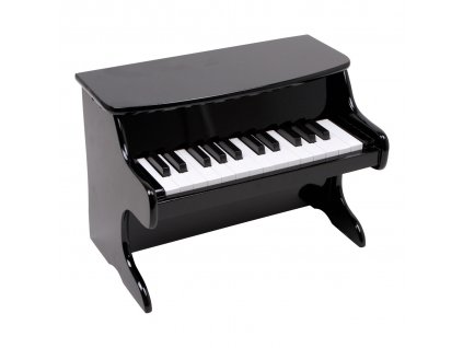Small foot Dřevěný klavír Premium černý  + Dárek zdarma