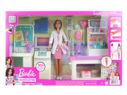Barbie Klinika 1. pomoci s doktorkou herní set GTN61  + Dárek zdarma