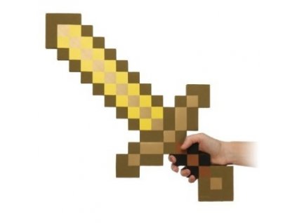 Minecraft meč (Zlatý)