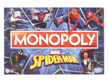 Monopoly Spider-man  + Dárek zdarma