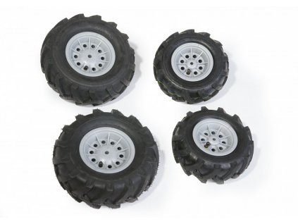 Nafukovací pneumatiky na traktory Junior, Farmtrac - šedé  + Dárek zdarma