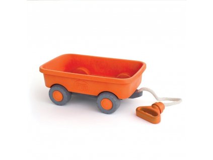 Green Toys Vozík oranžový  + Dárek zdarma